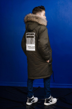 Куртка-парка для мальчика GnK ЗС-888 превью фото